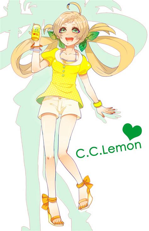 Cc Lemon Tan Drinks Personification Image By Pixiv Id 3418211