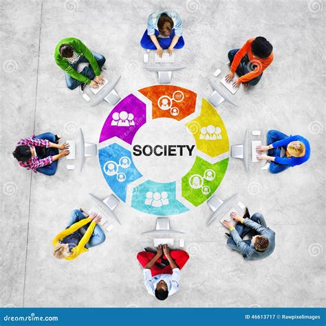 Multi Ethnic Group Of People And Society Concepts Stock Image Image