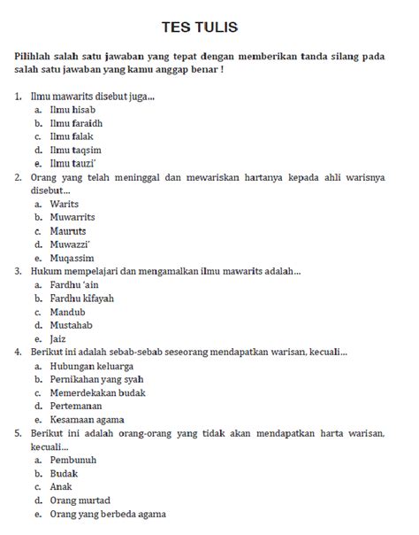 Bergabung ke negara islam kartosuwiryo e. Contoh Soal Pilihan Ganda Dan Essay - Dunia Sosial