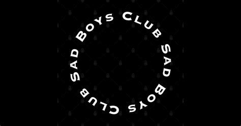Sad Boys Club Emo Sticker Teepublic