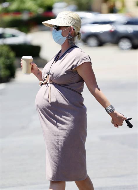 Katy Perry Shows Her Baby Bump In Santa Barbara California 34