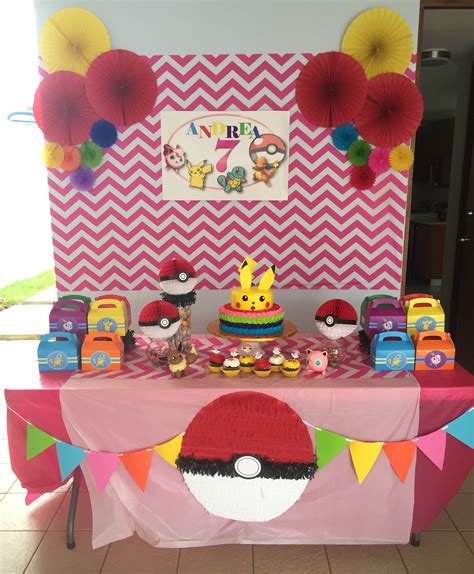 Pokemon Girls Party Ideas Pokemon Birthday Party Pokemon Birthday