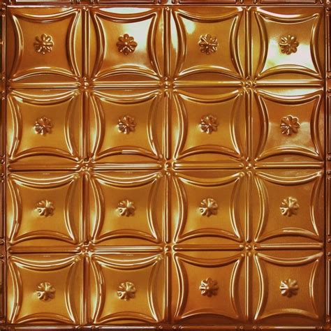 A wide variety of copper backsplash tile options are available to you, such as project solution capability, design style, and warranty. Tin Ceiling & Backsplash Pattern #30 (With images) | Tin ...