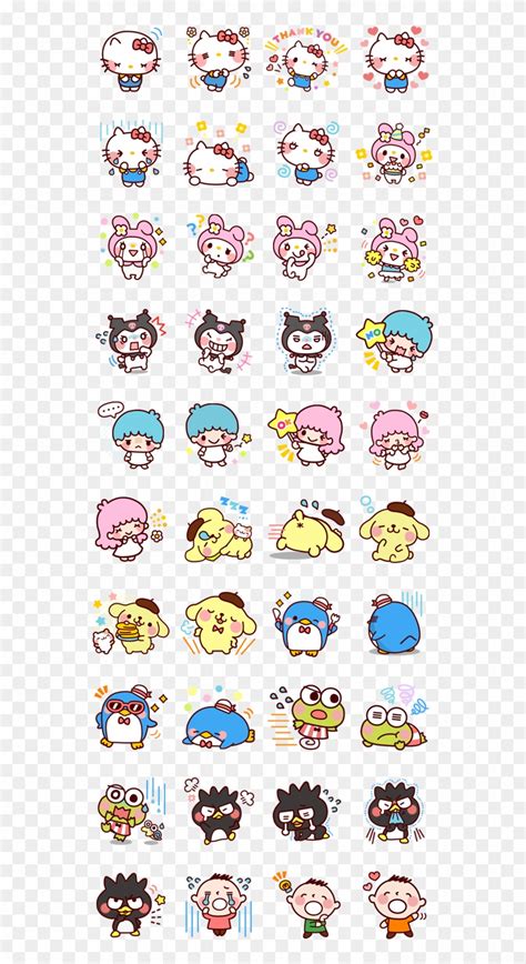 Cute Emoticons Kawaii Stickers Cute Stickers