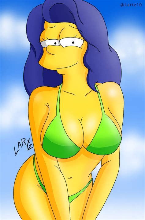 Artstation Marge Simpson En Bikini Arnoticiastv