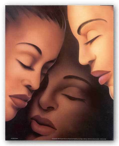 African American Art Print Sisters Keith Mallett Ebay