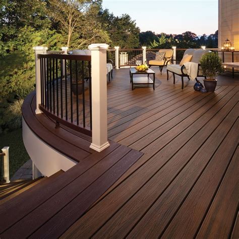 Composite decking is mixture of wood pulp and recycled materials. Trek Deck Ideas • Decks Ideas