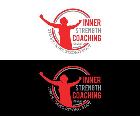 Elegant Colorful Life Coaching Logo Design For Inner Strength