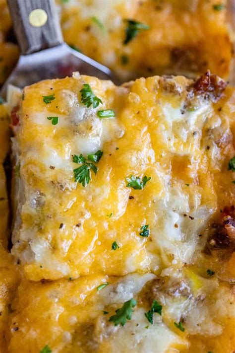 Easy Overnight Breakfast Casserole With Sausage The Food Charlatan