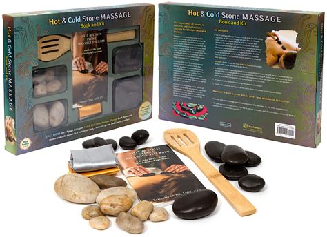Hot And Cold Stone Massage Book And Kit Gigantic Mud Puddle Inc