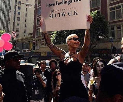 Amber Rose Slutwalk Los Angeles 2015 Pics