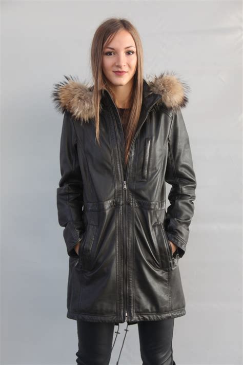 Maybe you would like to learn more about one of these? Veste parka cuir femme : SISKA