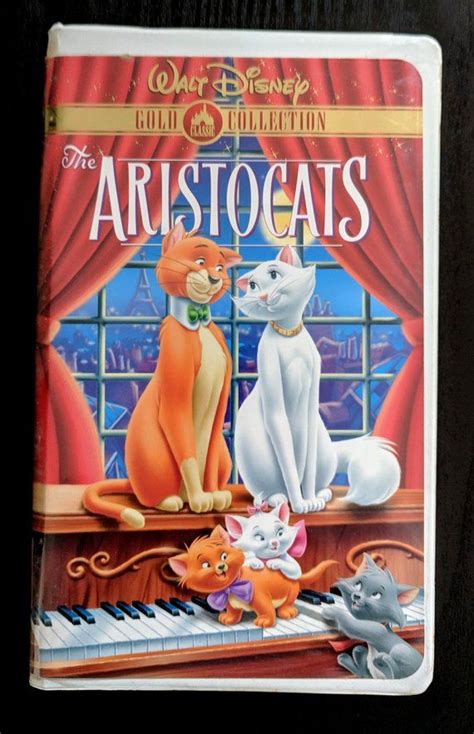 Walt Disney Gold Classic Collection Edition The Aristocats Vhs My XXX