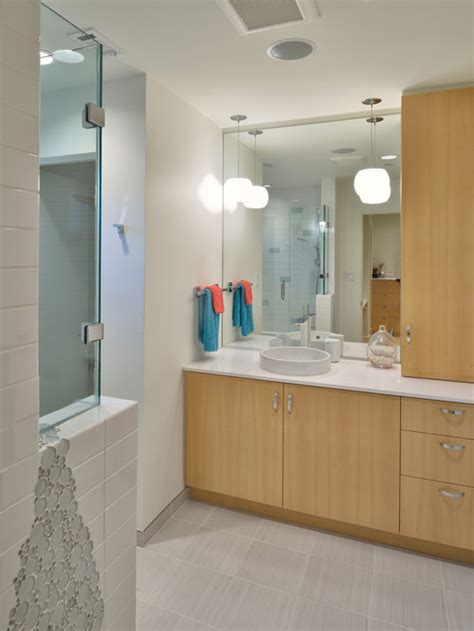 Clear coat finish on all sides and edges; Best Maple Vanity Design Ideas & Remodel Pictures | Houzz