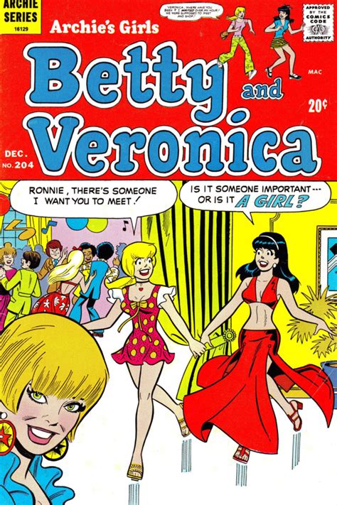 Archie S Girls Betty And Veronica 204 Issue