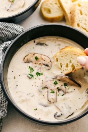 Cream Of Mushroom Soup Recipe The Recipe Critic