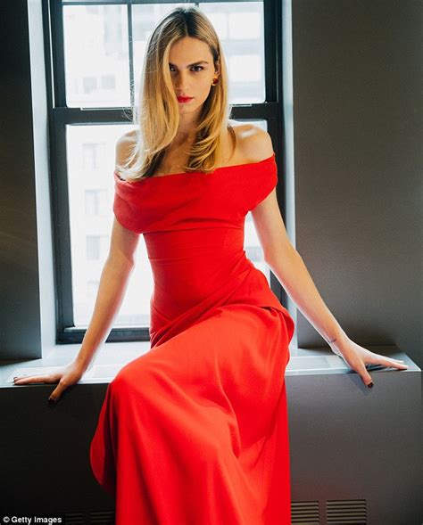 Sexiest Transgender Model Andreja Pejic Stuns In Red Hot Gown Pics