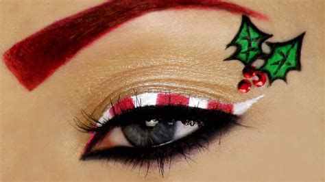Creative Eye Makeup Looks And Design Ideas Christmas Eye Makeup Xmas