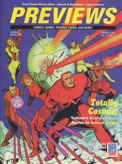 Previews 1989 Comic Books