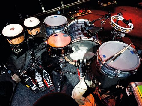 Drum Kits Of The Pros Stars Live And Studio Drum Setups In Pictures