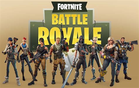 Download Squad Of Fortnite Characters Displaying Their Unique Battle
