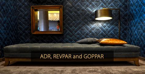 It is also used to compare hotels' economic performances. ADR, REVPAR and GOPPAR | Revenue Management KPI's Explained