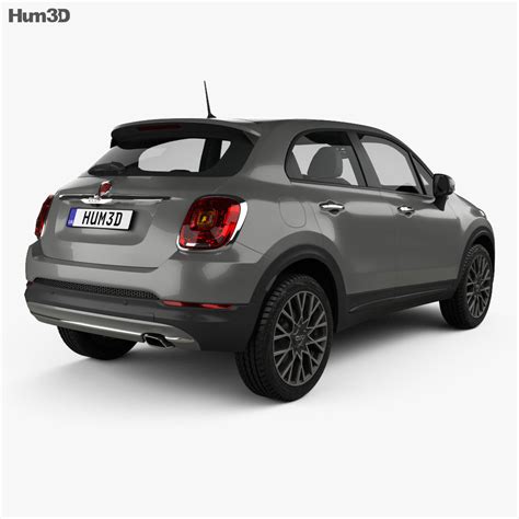 Fiat 500x 2017 3d Model Vehicles On Hum3d