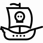 Ship Pirate Icon Icons Pirates Svg Sailing