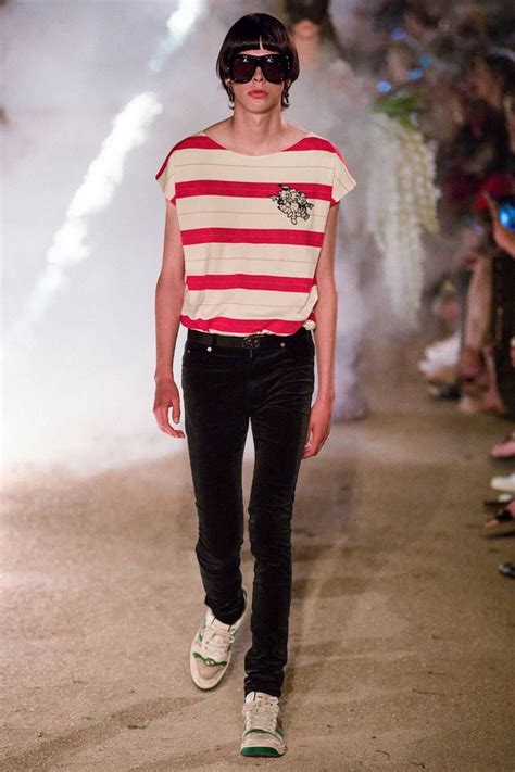 Look 64 Male Fashion Trends Gucci Fashion Runway Fashion Catwalk