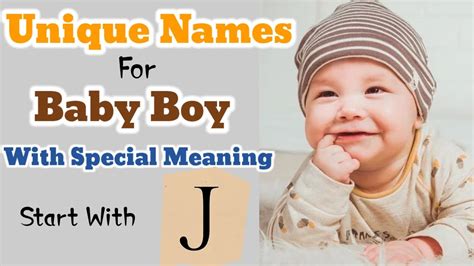 Unique Names For Baby Boy Start With J Boy Names J Letter Youtube