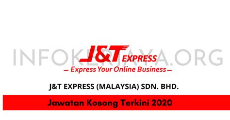 Dispatcher, customer service representative, credit controller and more on indeed.com. Jawatan Kosong J&T Express (MALAYSIA) Sdn. Bhd • Jawatan ...