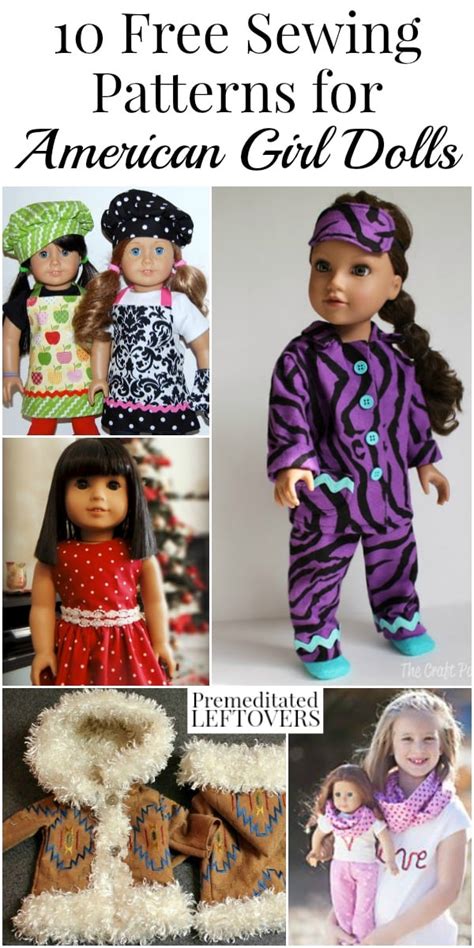 american girl doll clothes patterns free printable