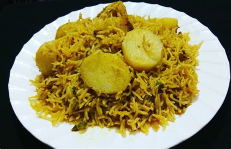 Aloo Biryani Potato Biryani Recipe
