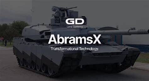 General Dynamics Land Systems Unveils Abramsx Main Battle Tank