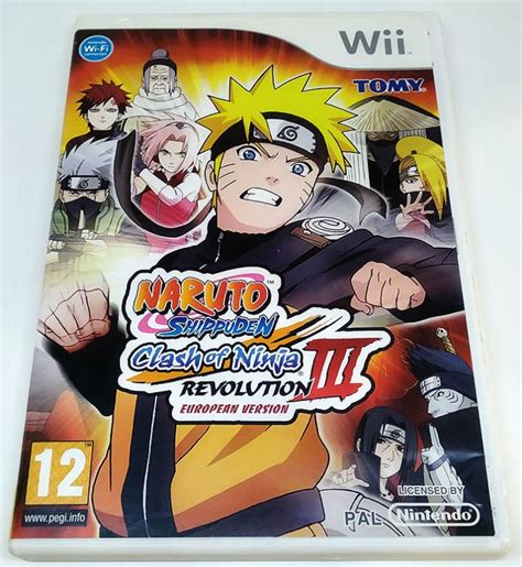 Naruto Shippuden Clash Of Ninja Revolution Iii European Edition Wii