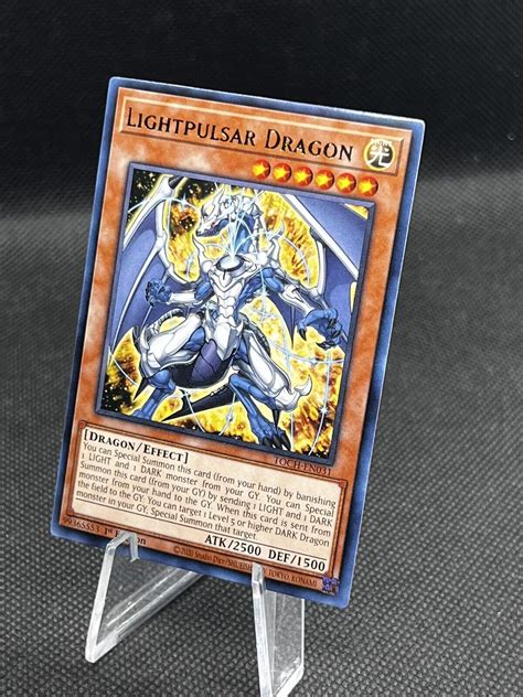 Yugioh Lightpulsar Dragon Toch En031 Rare 1st Edition Near Mint