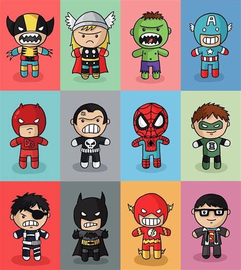 Cute Marvel Characters