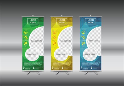 Roll Up Banner Stand Template
