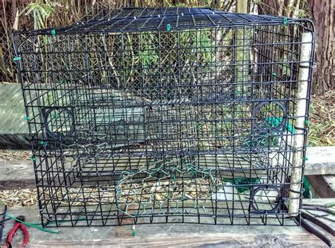 It has four triangular sides and a bottom basket and sits flat on the seafloor, just like the ring crab trap. Ain't perfect but they catch!!..making some homemade crab traps... #Louisiana#crabber #crabbing ...