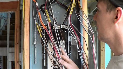 Electrical wiring diagrams of a plc panel. How to Wire an Electrical Panel - Square D - YouTube