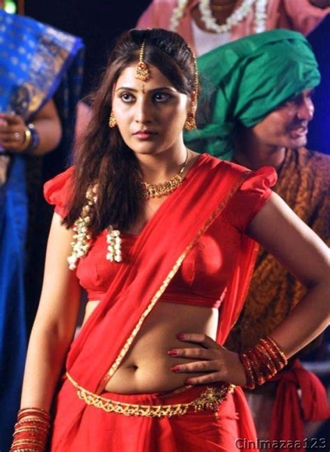 Reshmi Hot Images In Red Saree
