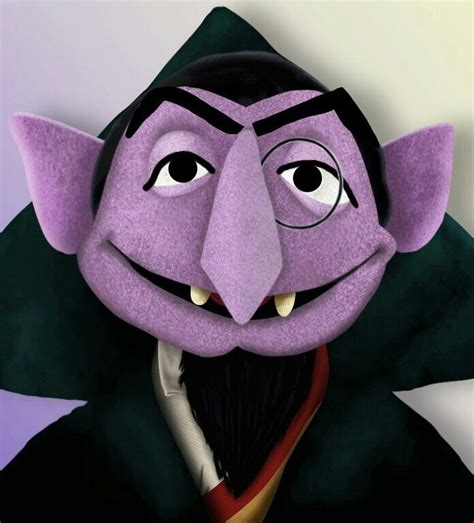 Count Von Count Muppets Sesame Street Counting