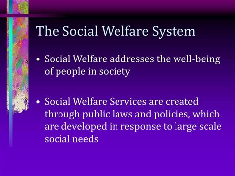 Ppt The Social Welfare System Powerpoint Presentation Free Download