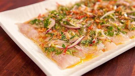 Burmese Marinated Fish Gurnard Seafood Recipes New Recipes Burmese