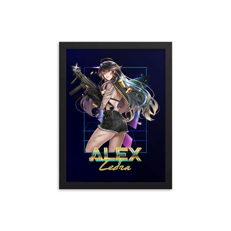 Anime Z Framed Poster Alex Zedra