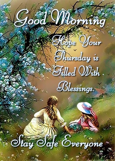 Thursday Morning Blessings Images Printable Template Calendar