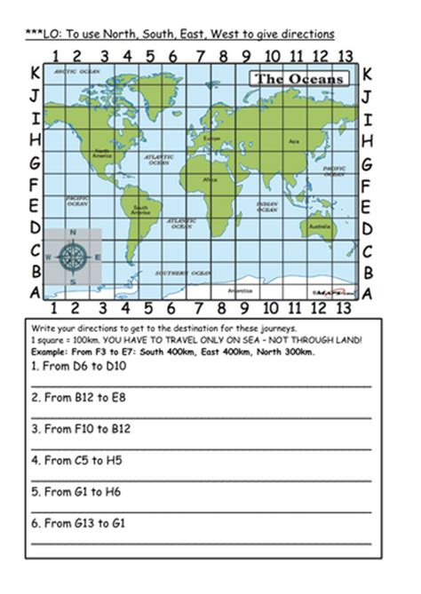 Coordinates Worksheets Differentiated Teaching Resources