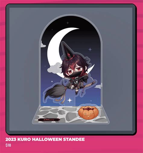 Vshojo 2023 Halloween Merch Rk9kuro