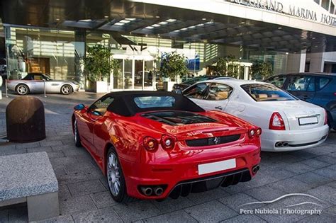 BMW Z8, Ferrari F430 Spider and Maserati Quattroporte
