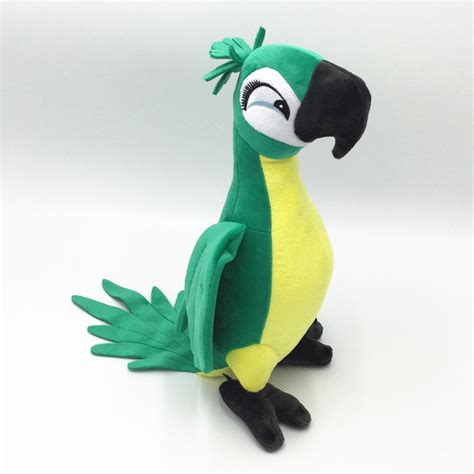 Movie Rio 2 Parrot Plush Toys 30cm Blu And Jewel Cartoon Soft Pp Cotton